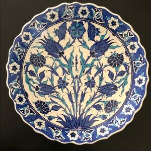 Handpainted Turkish Ceramic Wall Art